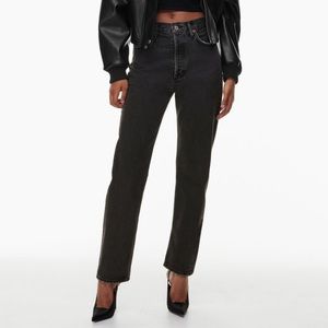 Agolde 90's Pinch Waist Jeans in Black
